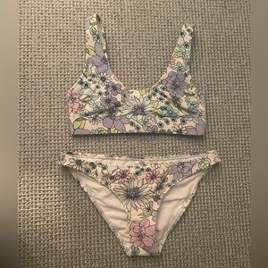 target floral bikini size small